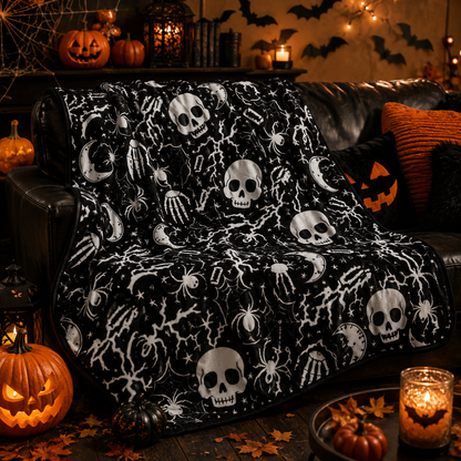 Spooky Coloring Blanket