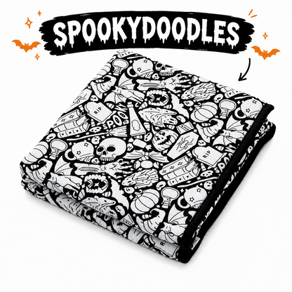 Spooky Coloring Blanket
