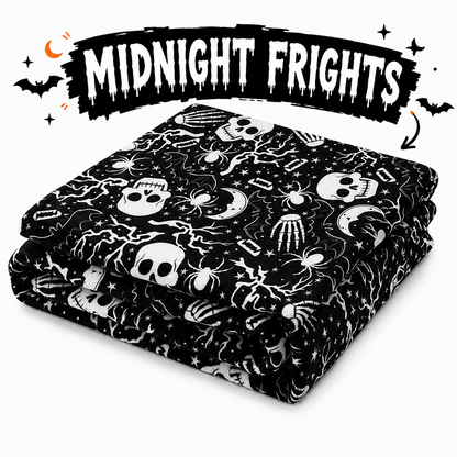Spooky Coloring Blanket