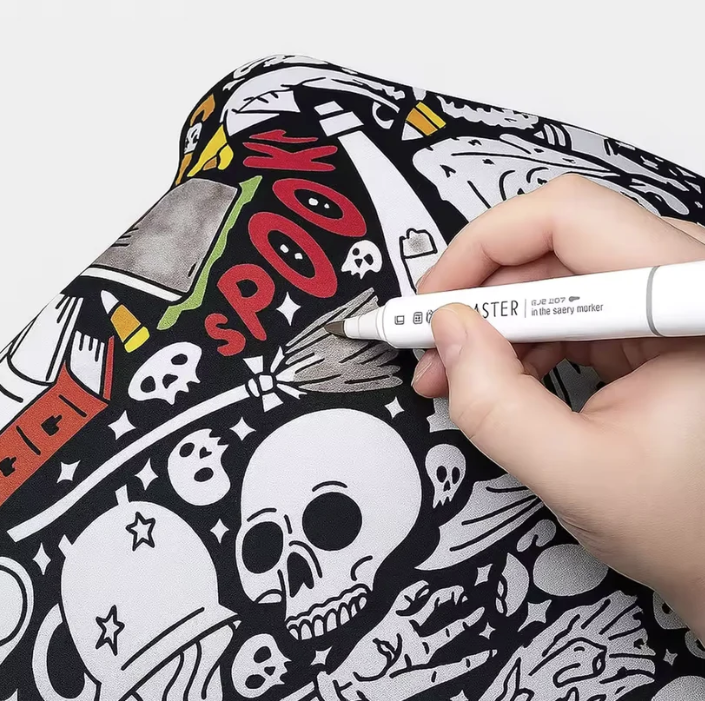 Spooky Coloring Blanket
