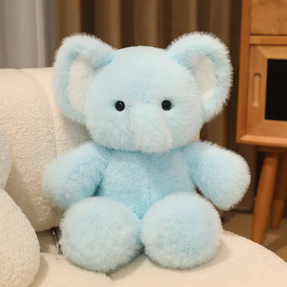 The Running Blue Elephant Plushie